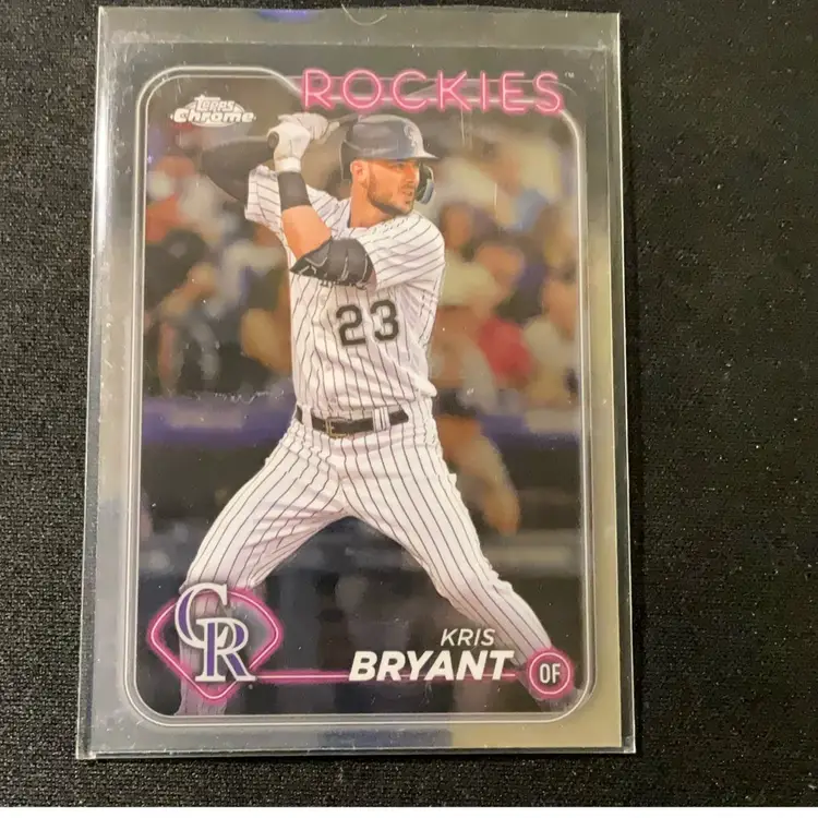 Kris Bryant 2024 Topps Chrome Colorado Rockies