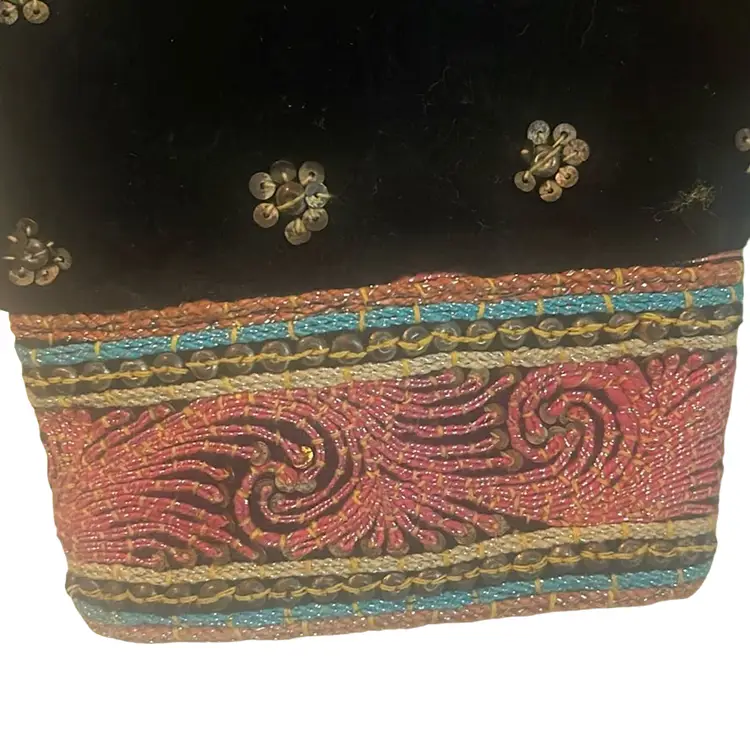 Art Jacket / Thai Embroidered Jacket With Elephants And Dragons