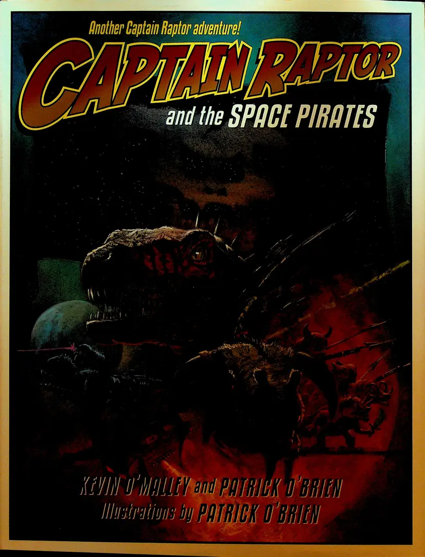 Captain Raptor and the Space Pirates HC DJ