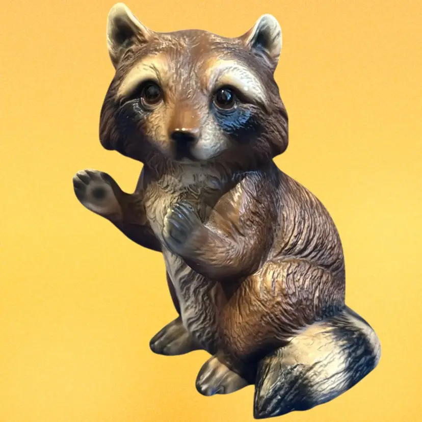 Vintage Ceramic Raccoon - Japan