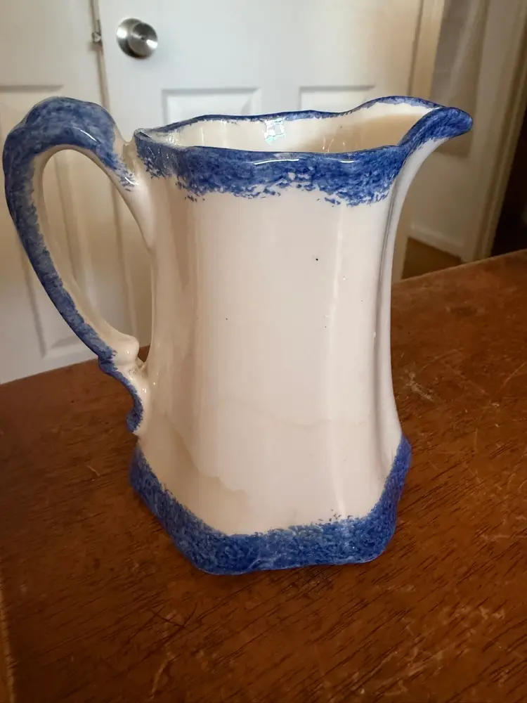 Hand Painted Floral Small Pitcher