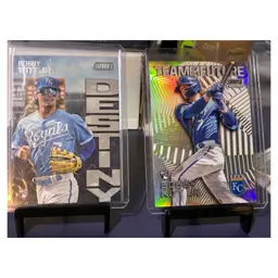 Kansas City Royals Bobby Witt Jr 4 Rookie Card Lot
