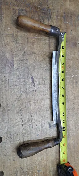 9" Warranted Draw Knife