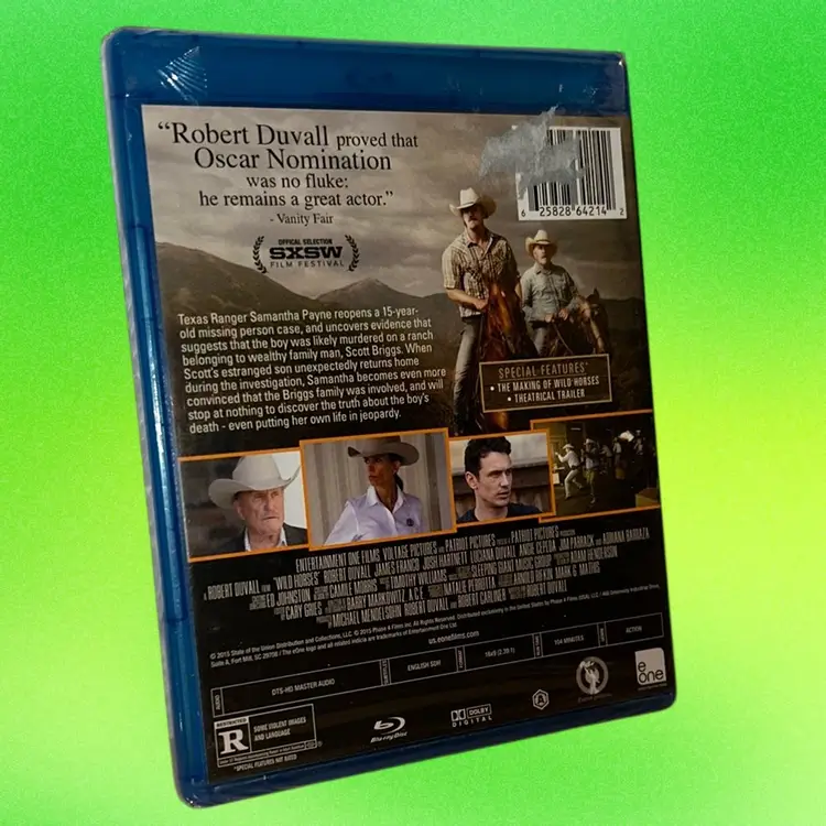 Wild Horses, Blu-Ray, See Description