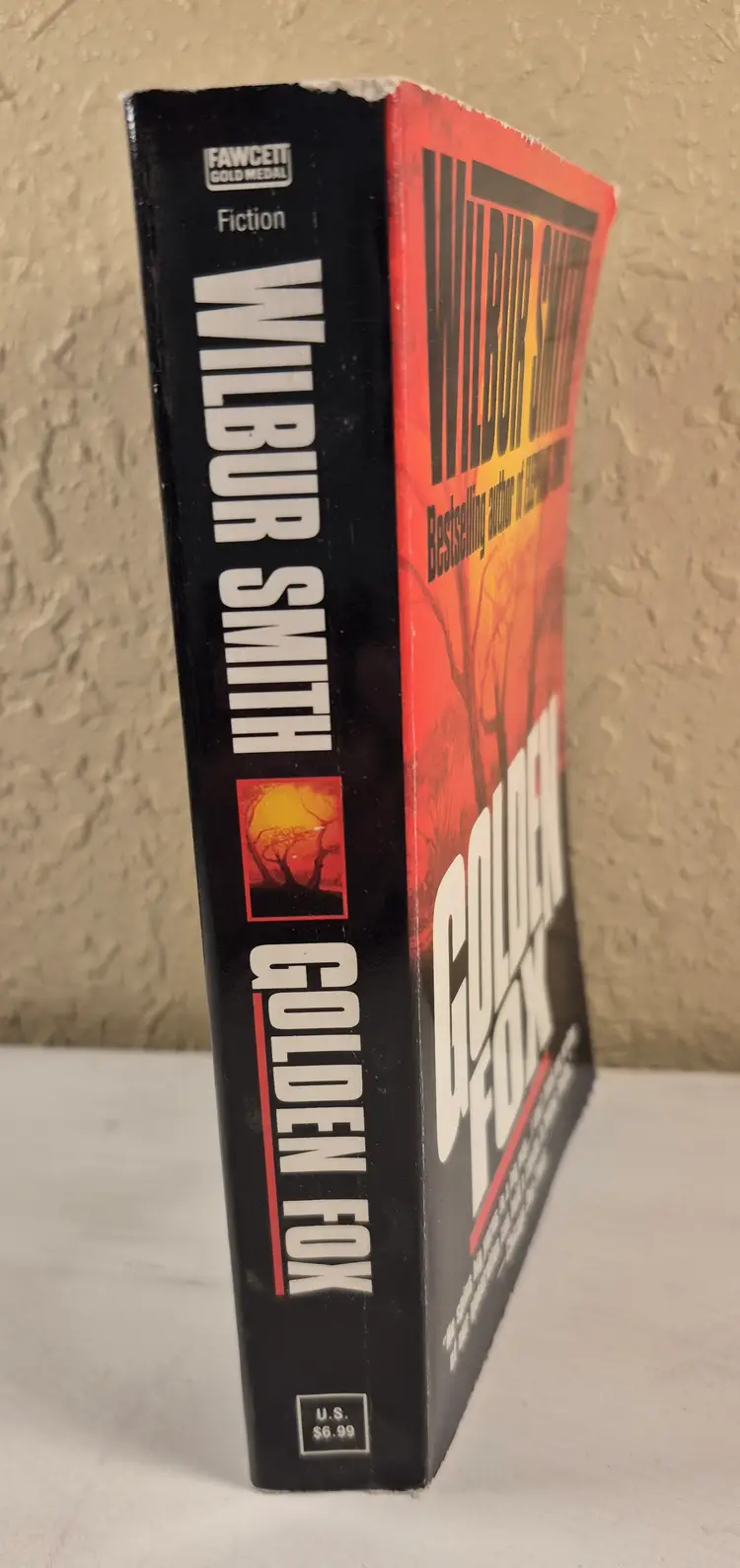 Wilbur Smith Golden Fox Paperback Book
