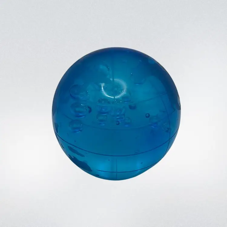Glass Act World Globe Paperweight, 2” Diameter