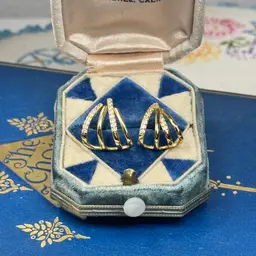 Vermeil Sterling Silver Earrings