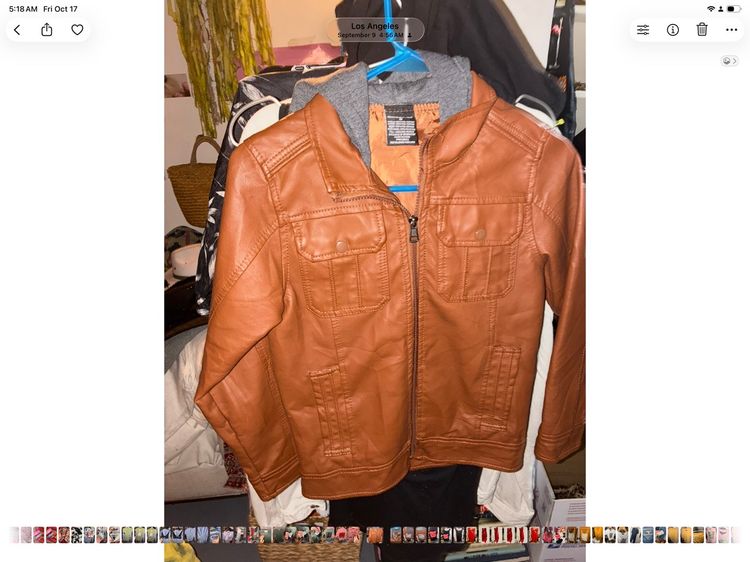 S Custom Leather Jacket