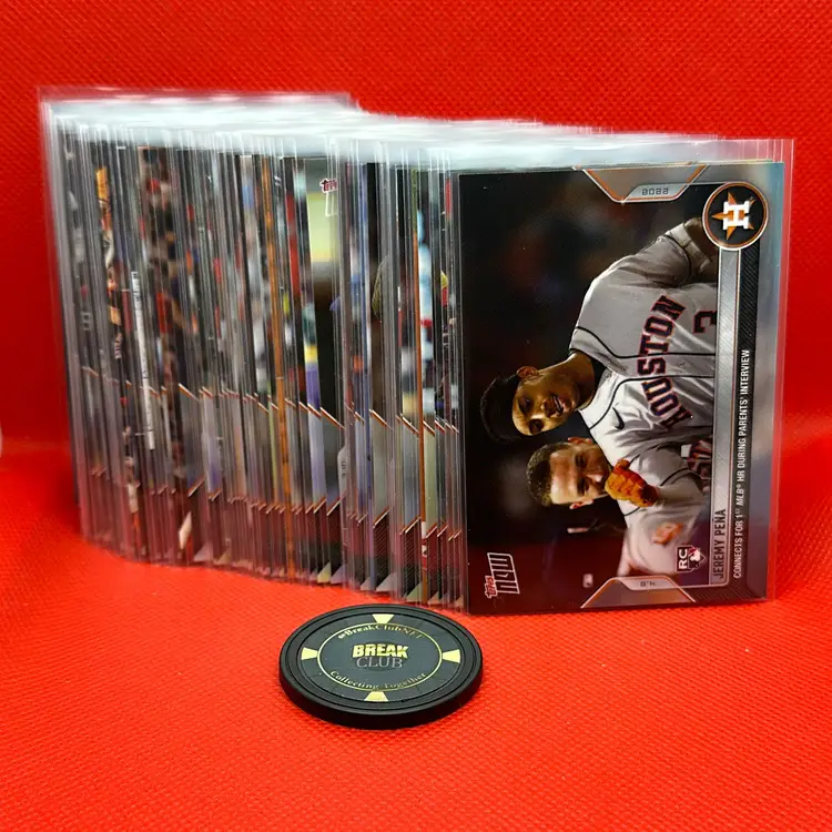2022 Topps NOW 82-Card Houston Astros Set - Regular Season / ALDS / ALCS / WS