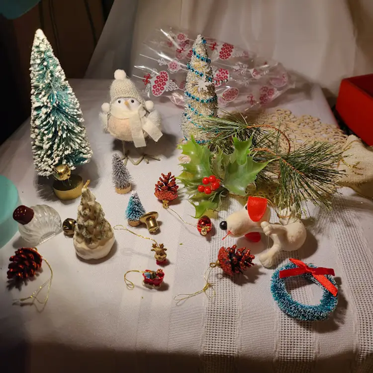 Vintage Snow Mold Snoopy Craft Bag