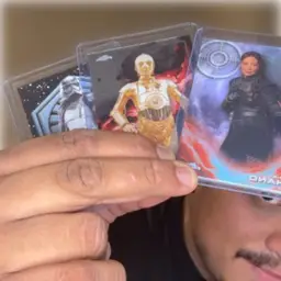 Three Star Wars Cards