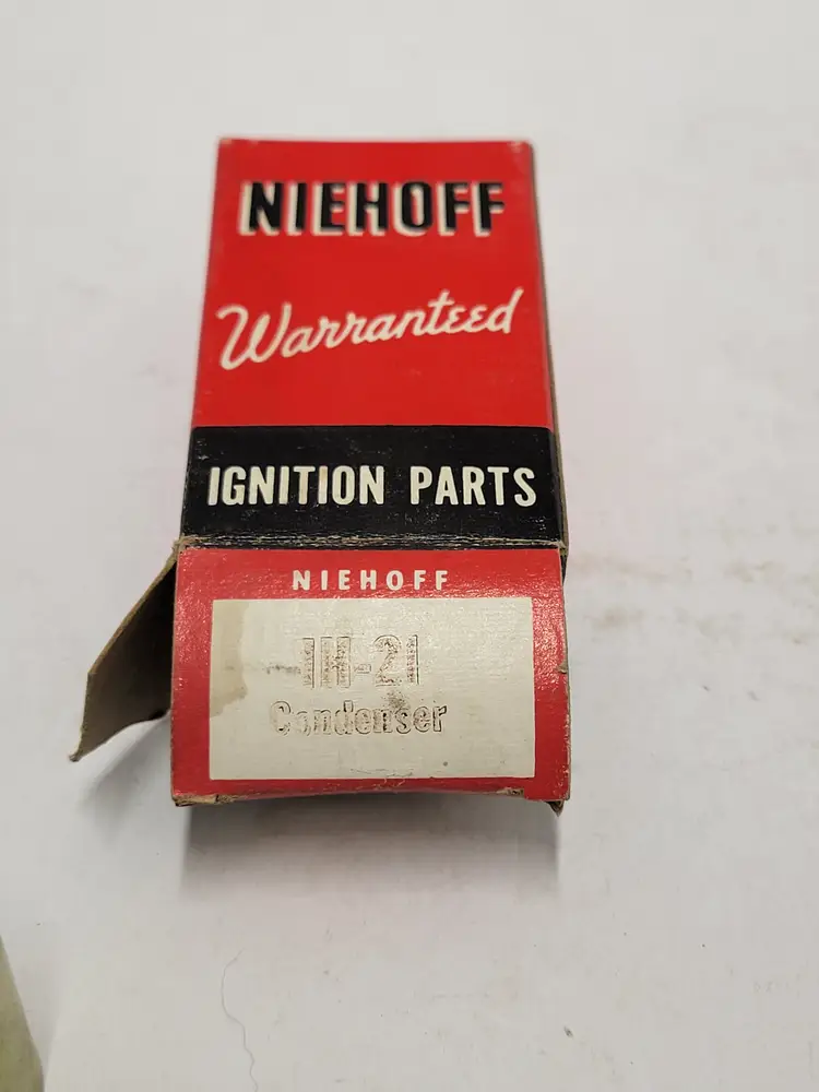 Niehoff Ih-21 Condenser New Old Stock Ih21
