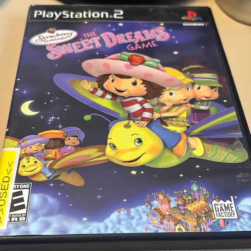 PS2 - Complete In Case - Strawberry Shortcake The Sweet Dreams Game