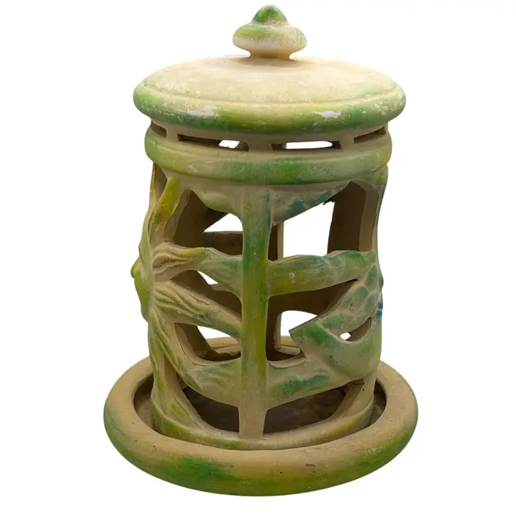 Sun & Moon Lime Green & Yellow Lantern Light 6.5”x9” 2pcs