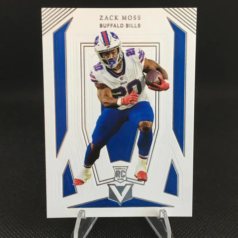 Zack Moss 2020 Chronicles Vertex Rookie (RC) #V-25 - Buffalo Bills