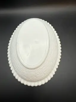 Indiana Glass Milk Glass Hen On Nest Covered Dish