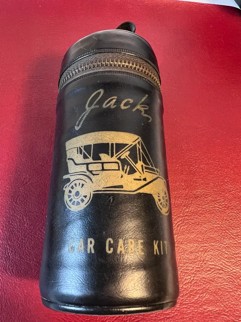Vintage Car Care Kit Complete With Tools Antique Car Japan