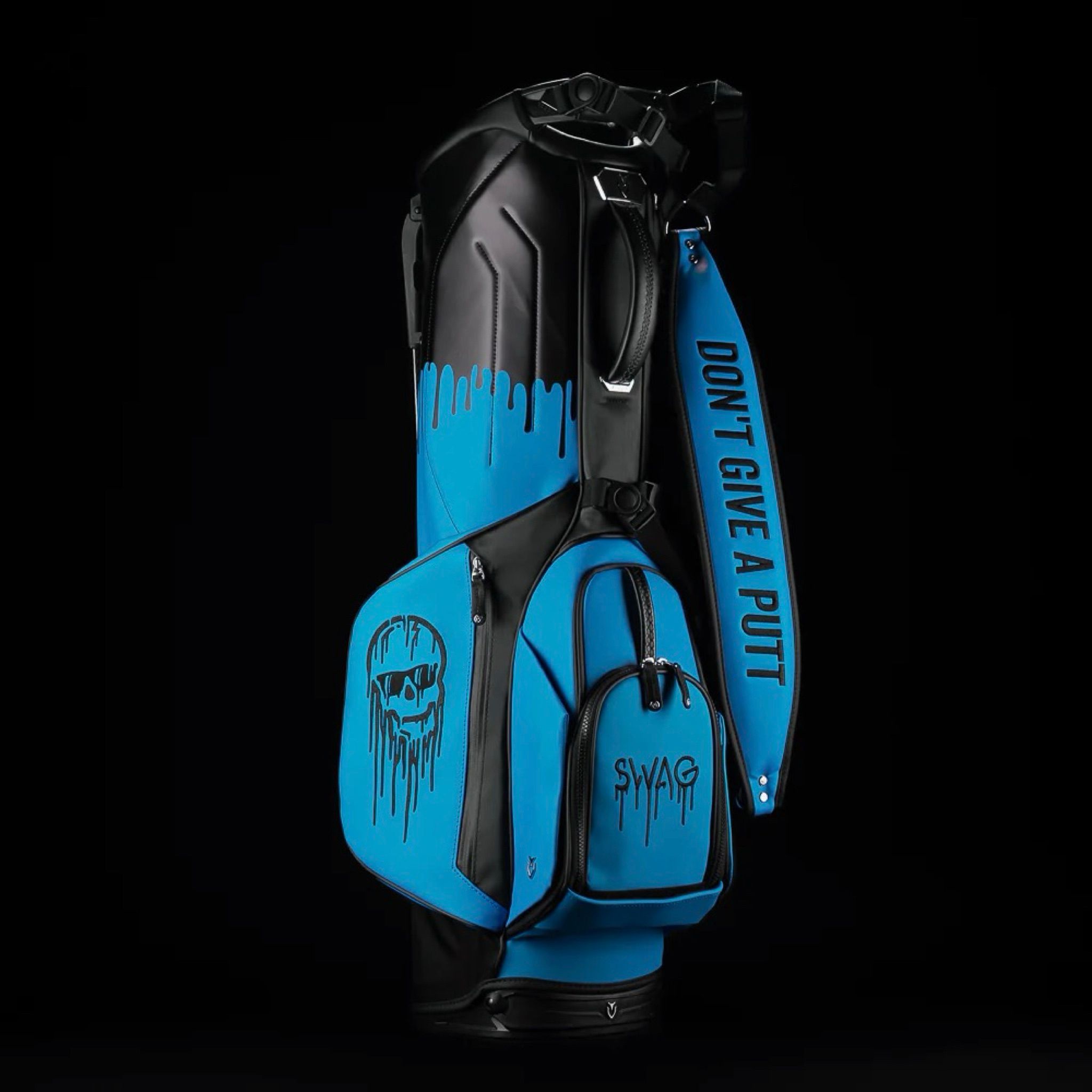 ラスト1枚●Vessel SWAG ゴルフバッグ アクアブルー THE PARFECT MARKET · SWAG + VESSEL BLUE DRIP STAND BAG