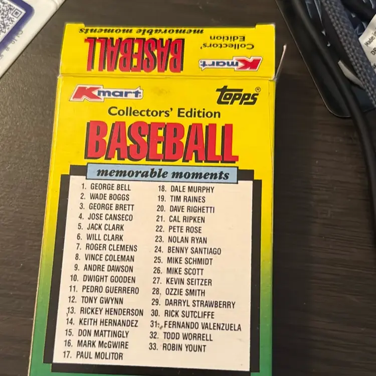 1988 Kmart Cards With Gum