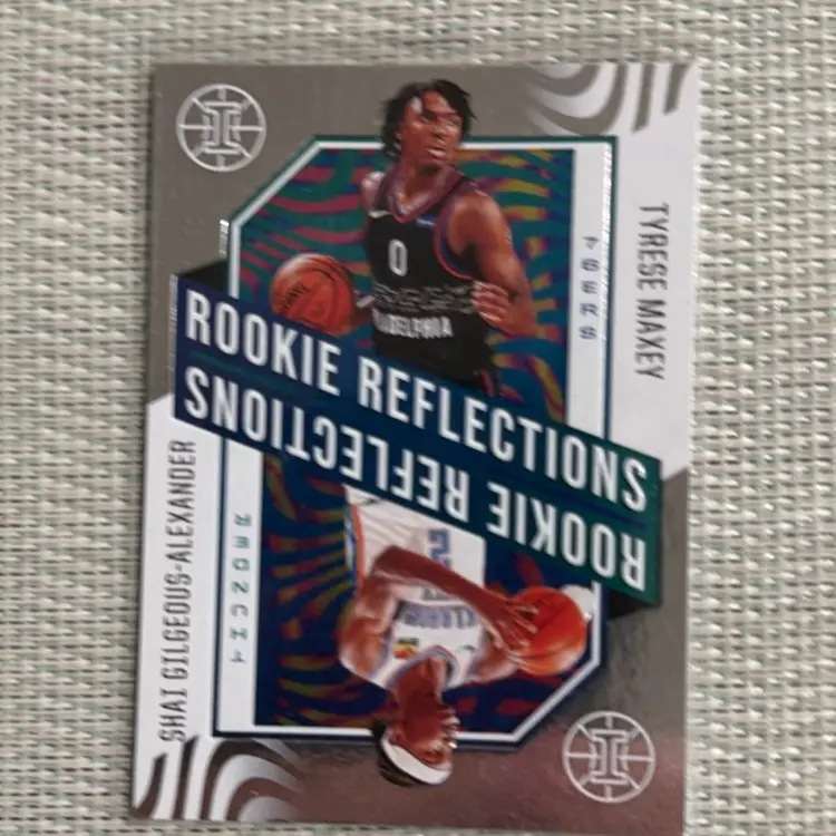 20-21 Illusions Shai Gilgeous-Alexander & Tyrese Maxey Rookie Reflections