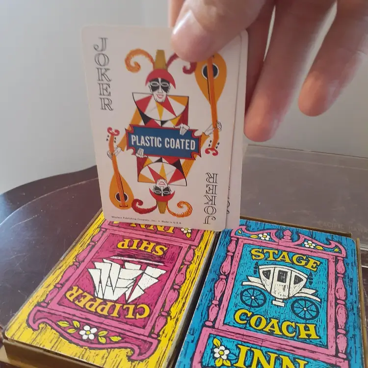 1970s Double Pack Of Playing Cards, Complete Sets