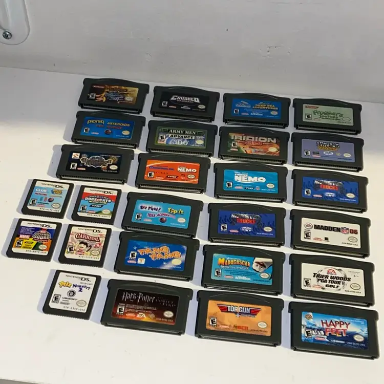 Lot Of 26 Video Games, For Nintendo DS & Game boy Advance