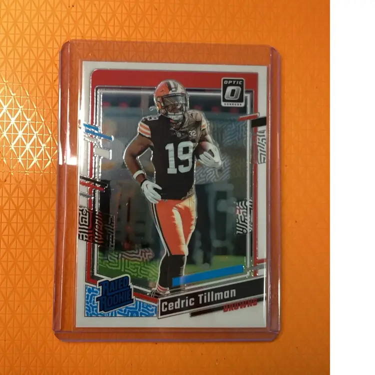 2023 Panini Donruss Optic Cedric Tillman Rated Rookie #224 Cleveland Browns RC