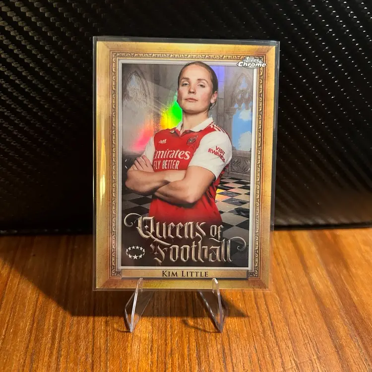 Kim Little 22/23 Topps Chrome UWCL Queens of Football Insert