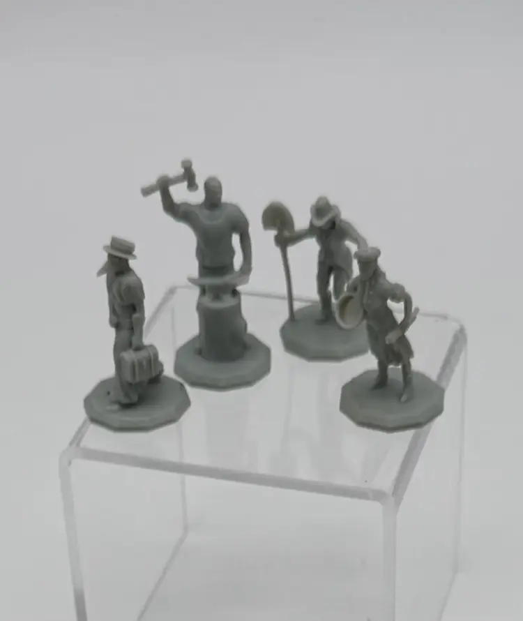 Monster Townsfolk Fantasy 34 Characters 2 Figs Each Set 1" NPC Miniatures Minis