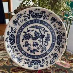 Blue Onion Japan 6” Plate Set Of 2