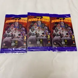 2024 Panini Score-A-Treat NFL Football Cards Lot Of 3 Sealed Packs