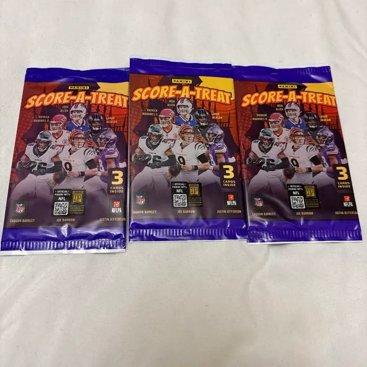 2024 Panini Score-A-Treat NFL Football Cards Lot Of 3 Sealed Packs
