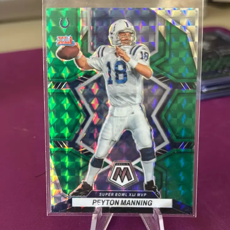 3 Card Peyton Manning Lot 2020 Mosaic