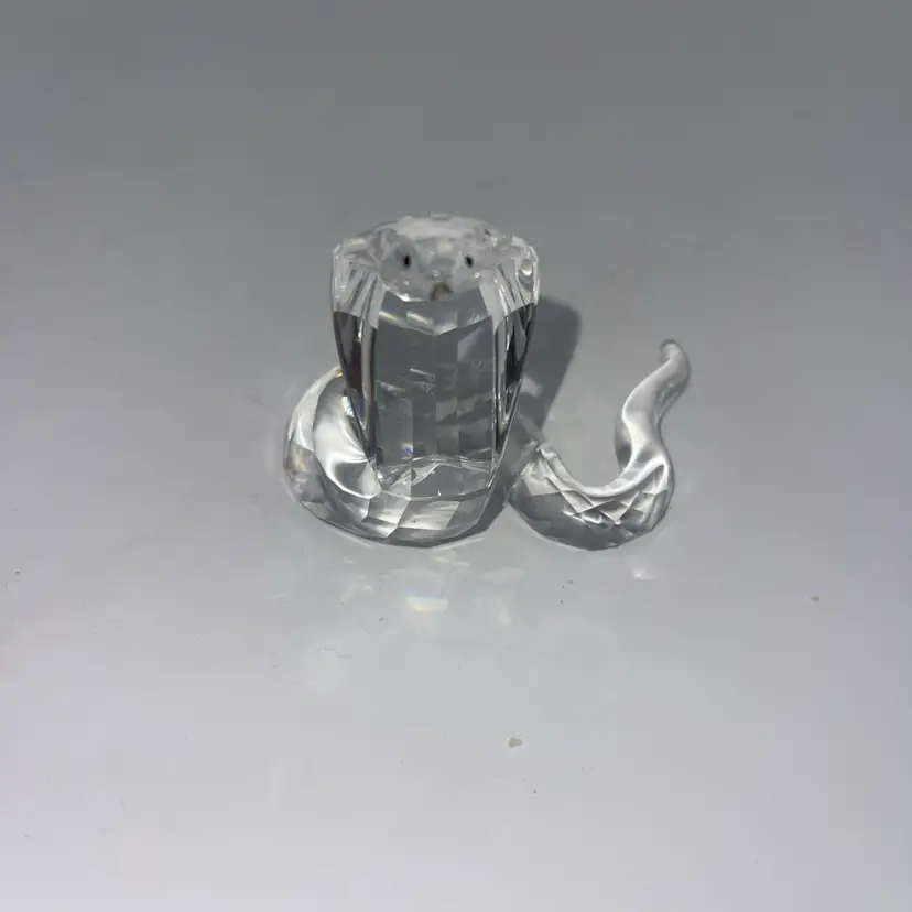 SWAROVSKI CRYSTAL FIGURINE - AFRICAN WILDLIFE - COBRA -