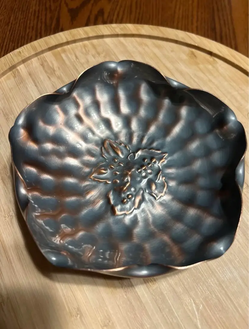 Vintage Gregorian Copper Bowl