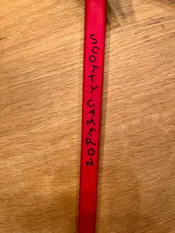 Scotty Cameron Putter Grip-Dancing Cameron-Free shipping