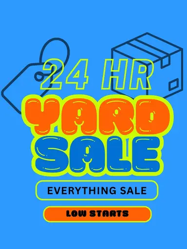 Everything sale, estate sale clean out