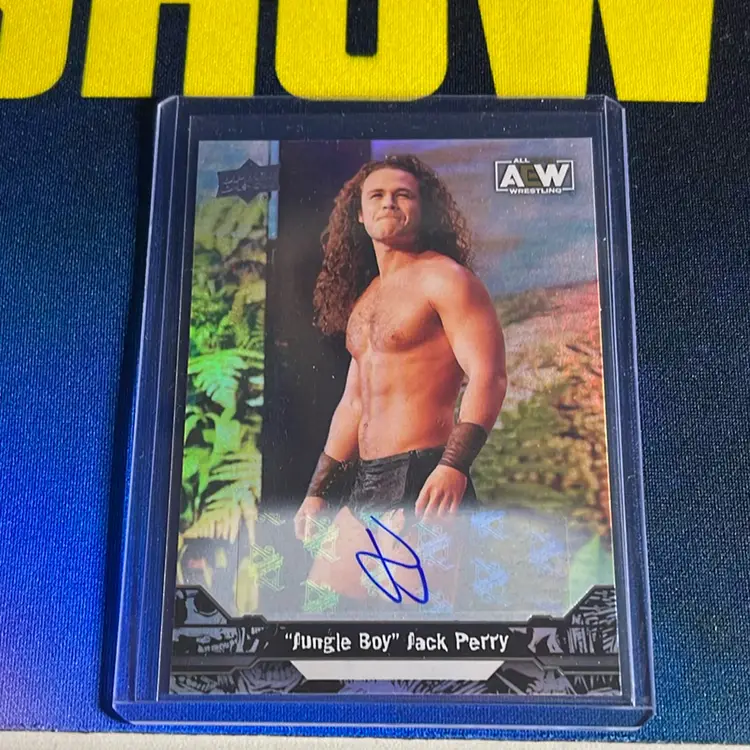 2023 AEW Upper Deck Jungle Boy Jack Perry Auto 