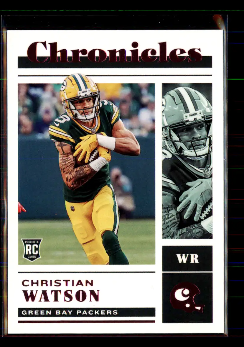 Christian Watson 2022 Panini Chronicles Pink #39 - (113) - Green Bay Packers