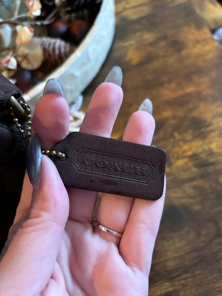 Vintage Coach Sutton Bag 1999 Mahogany Leather Shoulder Bag