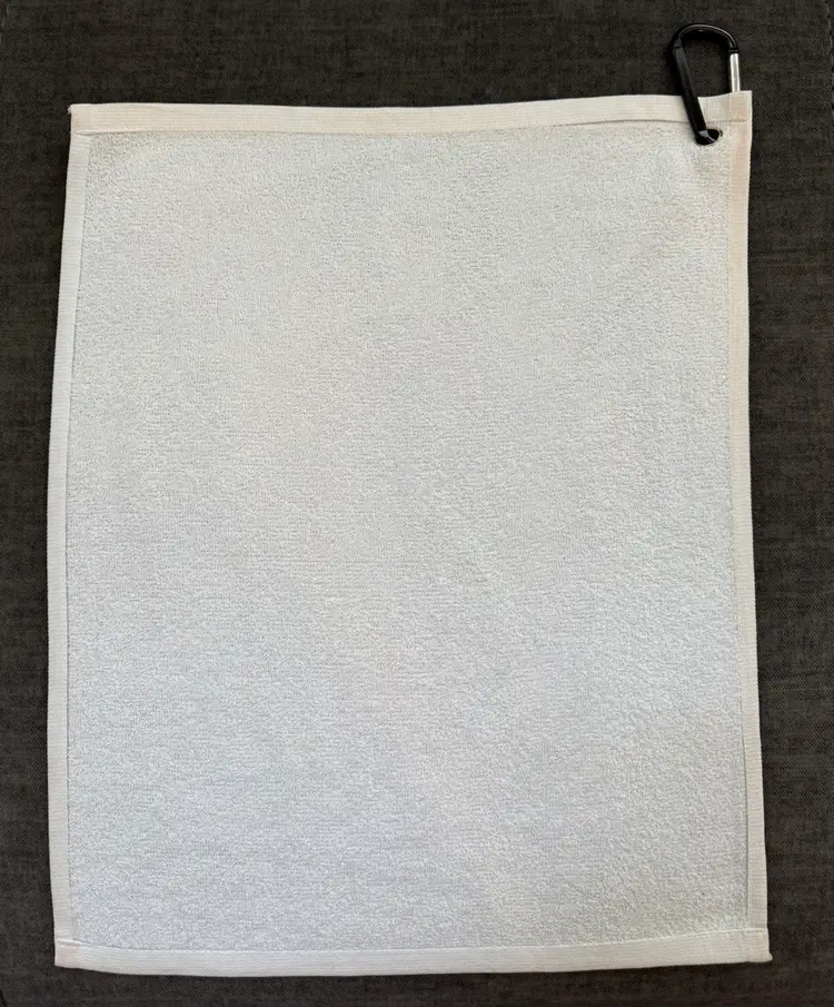 ChipnPutt Golf “No Mames Wey “ Golf Towel 20” L x 16” w. carabiner. Ships next Day