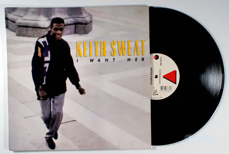 Keith Sweat - I Want Her (12" Single) (1987) Vinyl • New Jack Swing, Remix