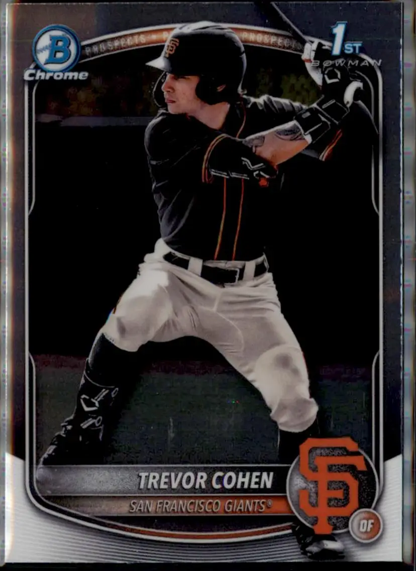 2025 Bowman Draft #BDC-46 Trevor Cohen Chrome - (138) - San Francisco Giants