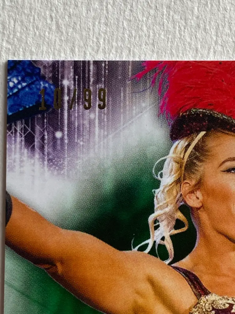 2021 Topps Lacey Evans Dark Green /99