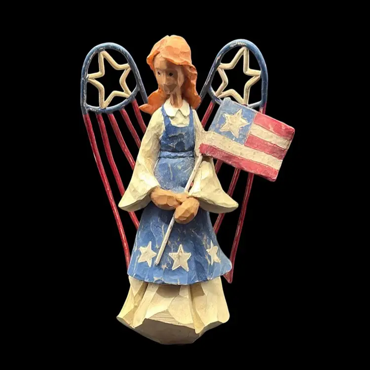 Vintage American Angel Accents By Roman Inc. #71373 “Strength” Angel