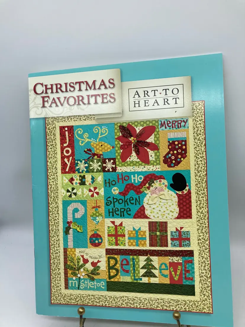 Christmas Favorites quilting book by Nancy Halvorsen of Art to Heart