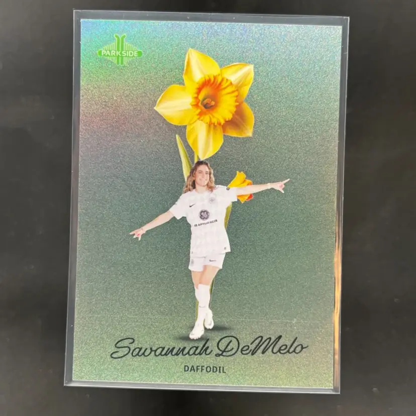 Savannah Demelo 2024 Parkside NWSL Flowers Soccer Card