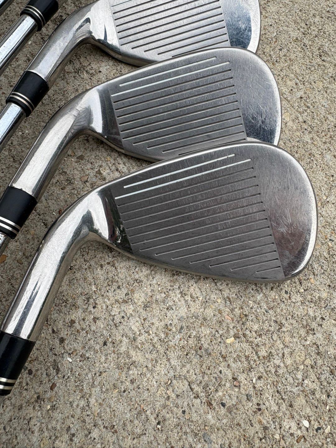 TaylorMade Burner HT Iron Set 5-PW RH Stiff Flex Winn Dri