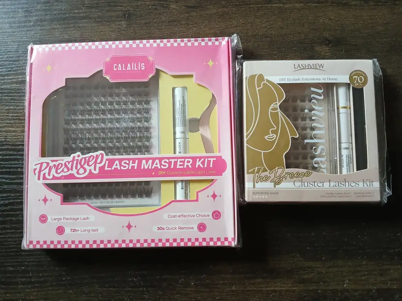 DIY Eyelash Extension Kit Bundle w/ Glue & Remover – CALAILIS & LASHVIEW