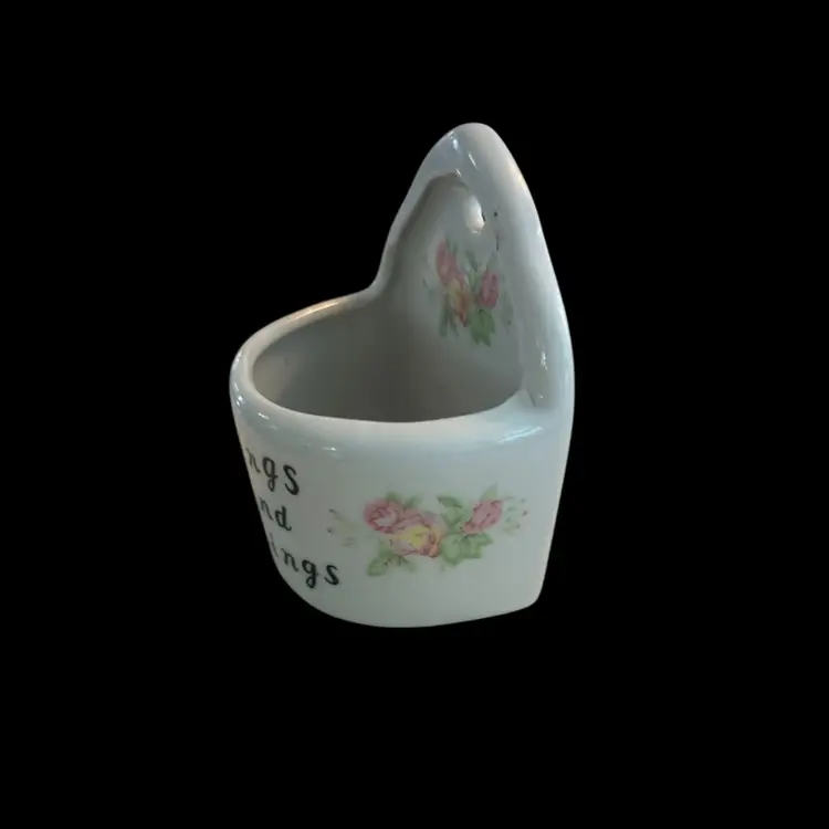 Rings & Things Trinket Wall Pocket - VTG